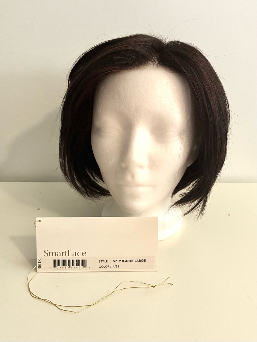 Jon Renau Ignite Wig, large size, lace front - Dark Brown (4/33)